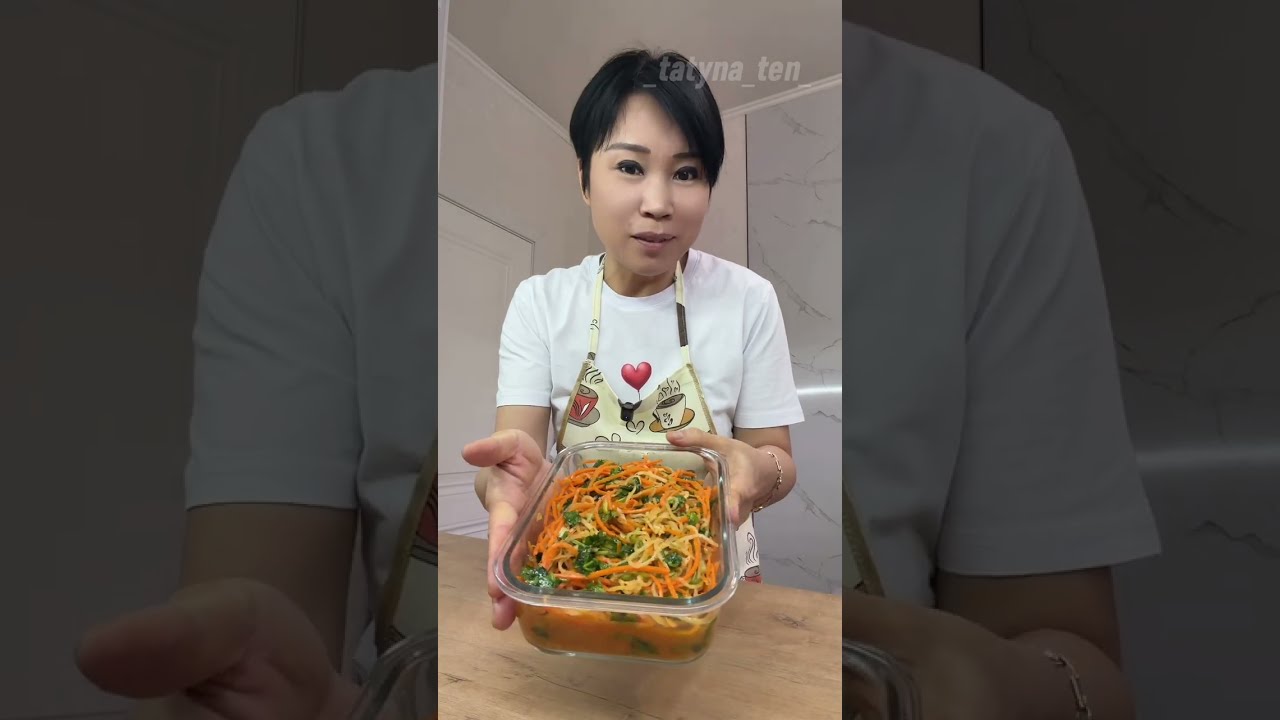 ❤️Быстрый и вкусный салатик 👍#оченьвкусно #рецепты 