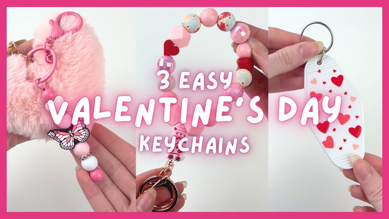 Valentine's Day Keychain Inspo