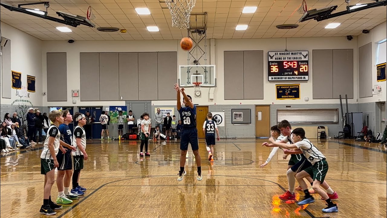 2/1/26 - Holy Family vs SVMS Basketball (Full Game)- 6th Grade (Cole: 17 points)