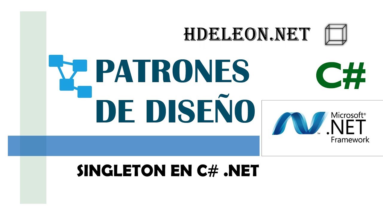 Singleton en C# .Net | Patrones de dise&ntilde;o | design patterns | #1