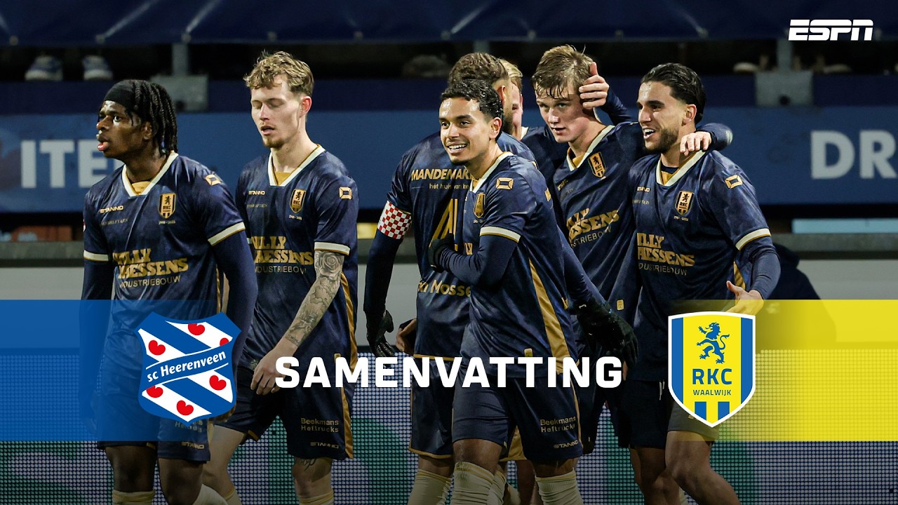 🚲 SPECTACULAIRE omhaal UNEKEN in SPANNEND bekerduel 🏆🔥 | Samenvatting sc Heerenveen - RKC Waalwijk