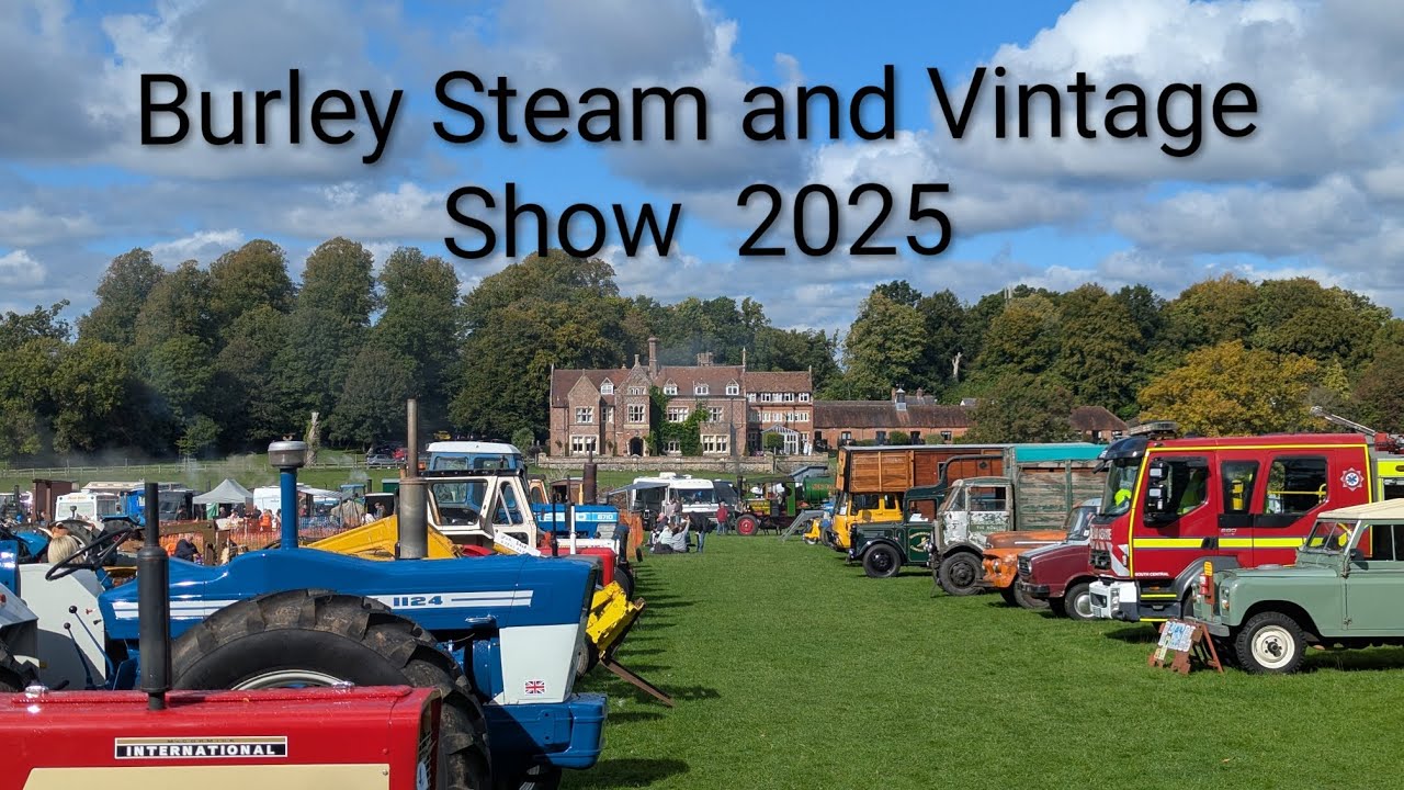 Burley Steam And Vintage Show 2025 - Stationary Engines and other sights! 