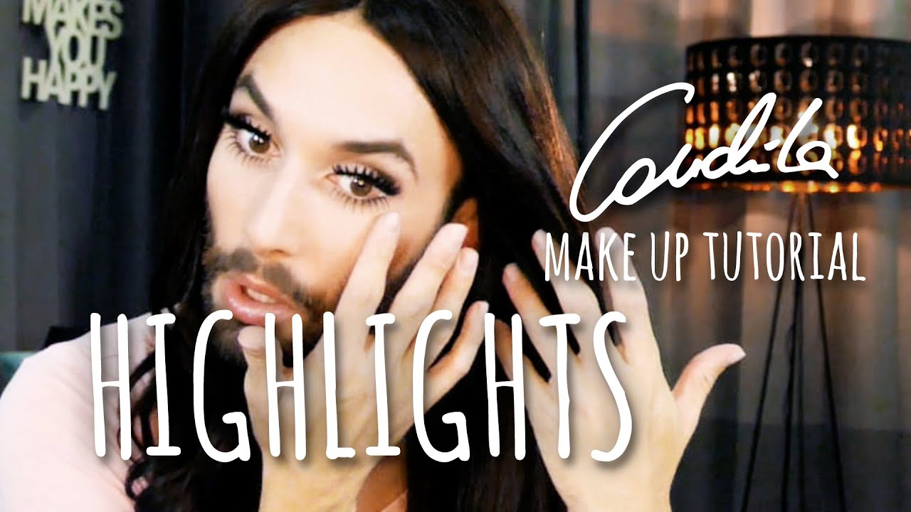 Conchita Wurst - Make Up Tutorial: Highlights ('15, part 6)