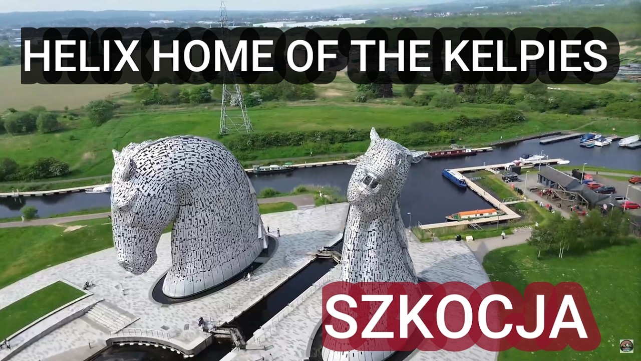 HELIX HOME OF THE KELPIES SZKOCJA Największy pomnik konia na świecie