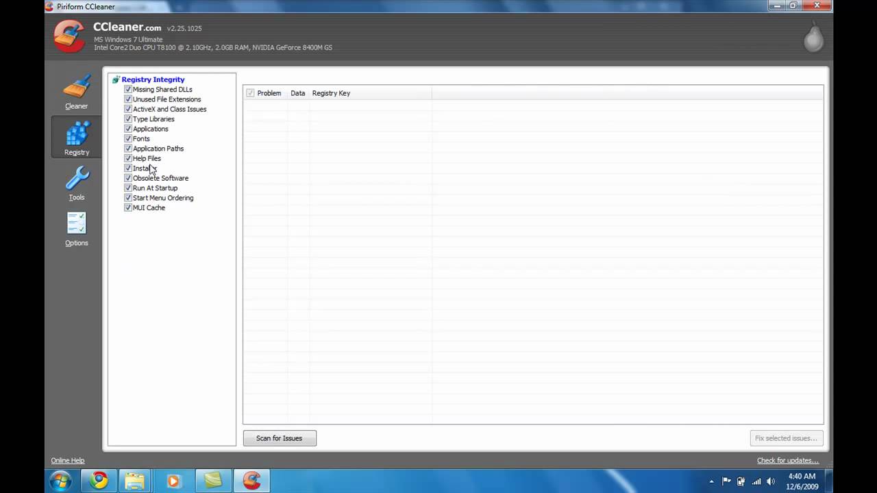 How To Clean Your Registry
