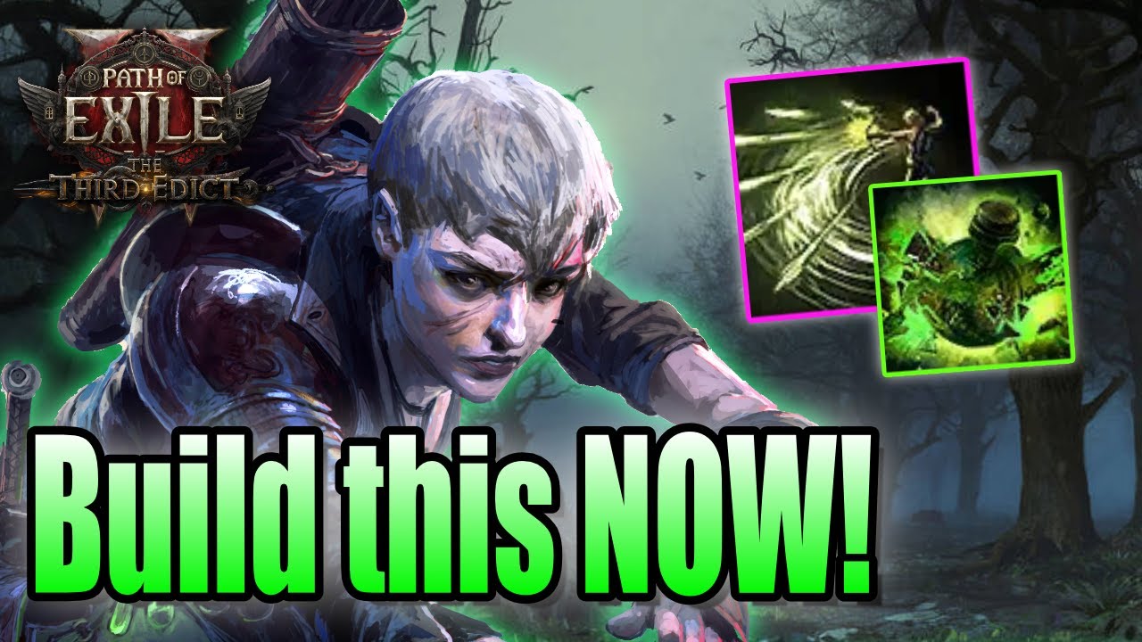 INSANE CLEAR & BOSS MELTER! Spiral Volley Poison Pathfinder Build Guide (POE 2)