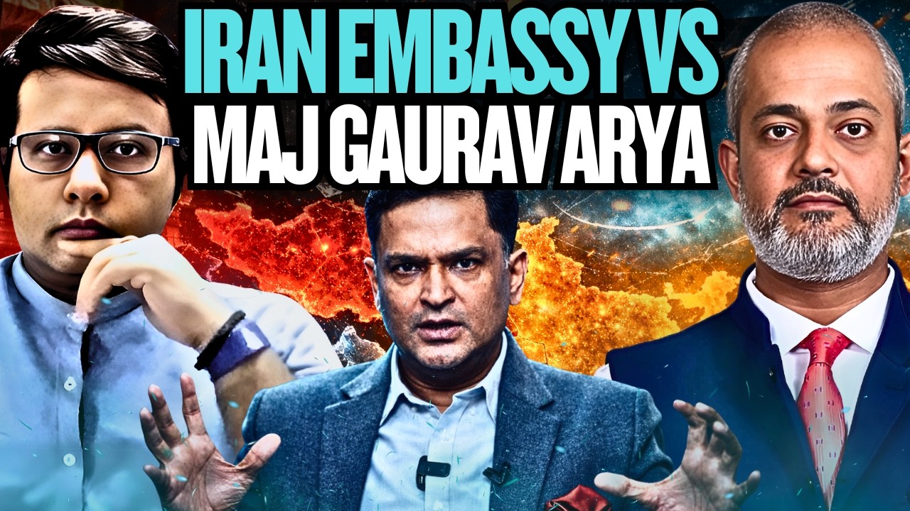 Iran Embassy Targets Maj Gaurav Arya, Iran India Relations I Aadi Pathikrit Show