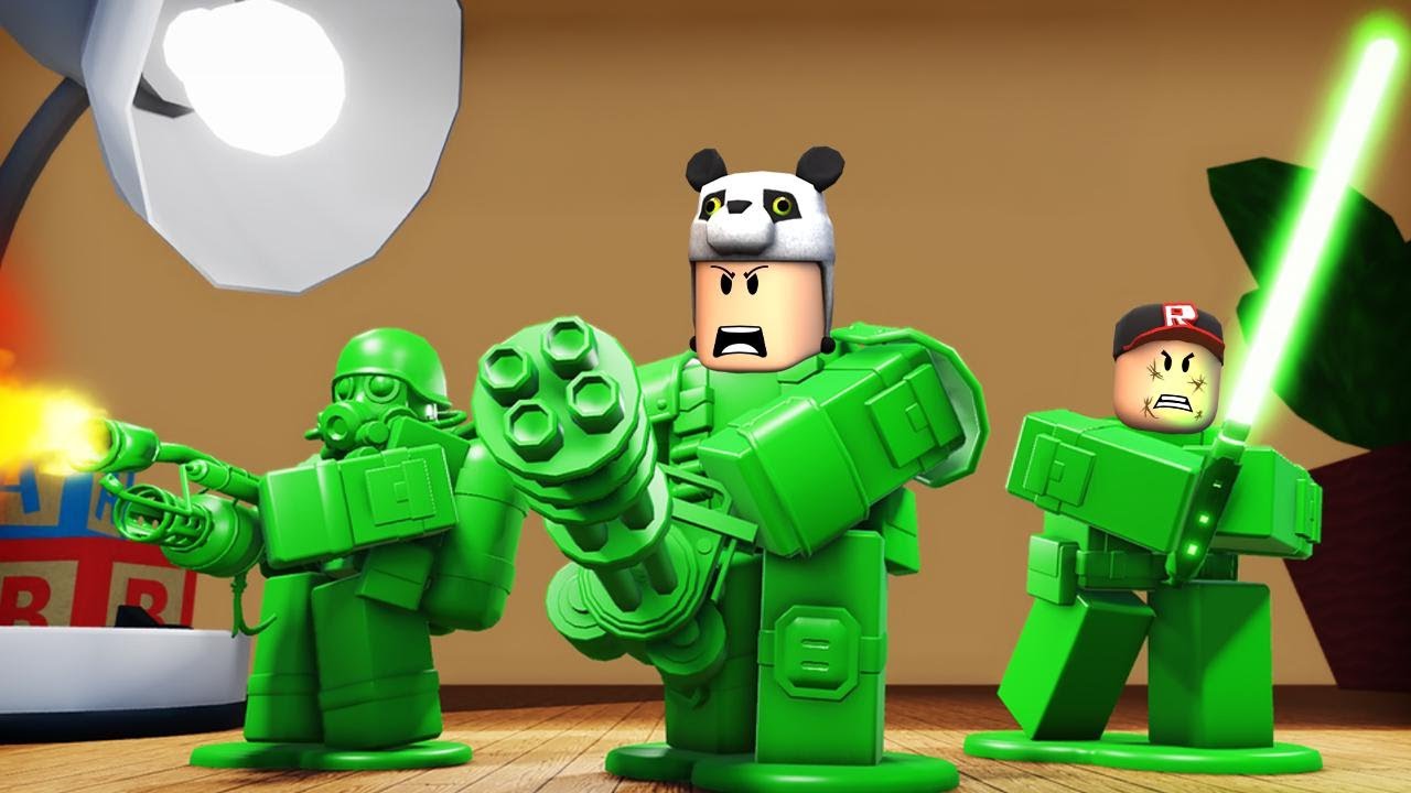 OYUNCAK ASKER TOPLAYIP SAVAŞA GİRDİK ! - Roblox