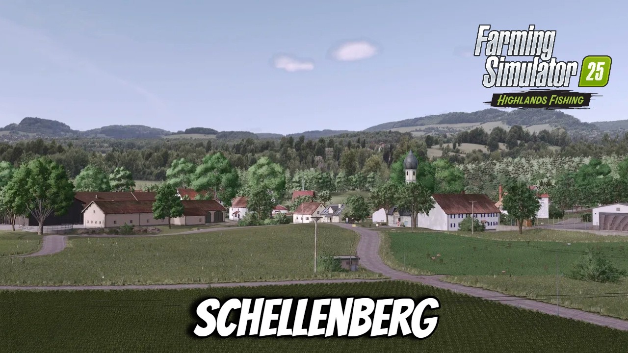 Schellenberg Map Tour - Farming Simulator 25 FS25 XBOX