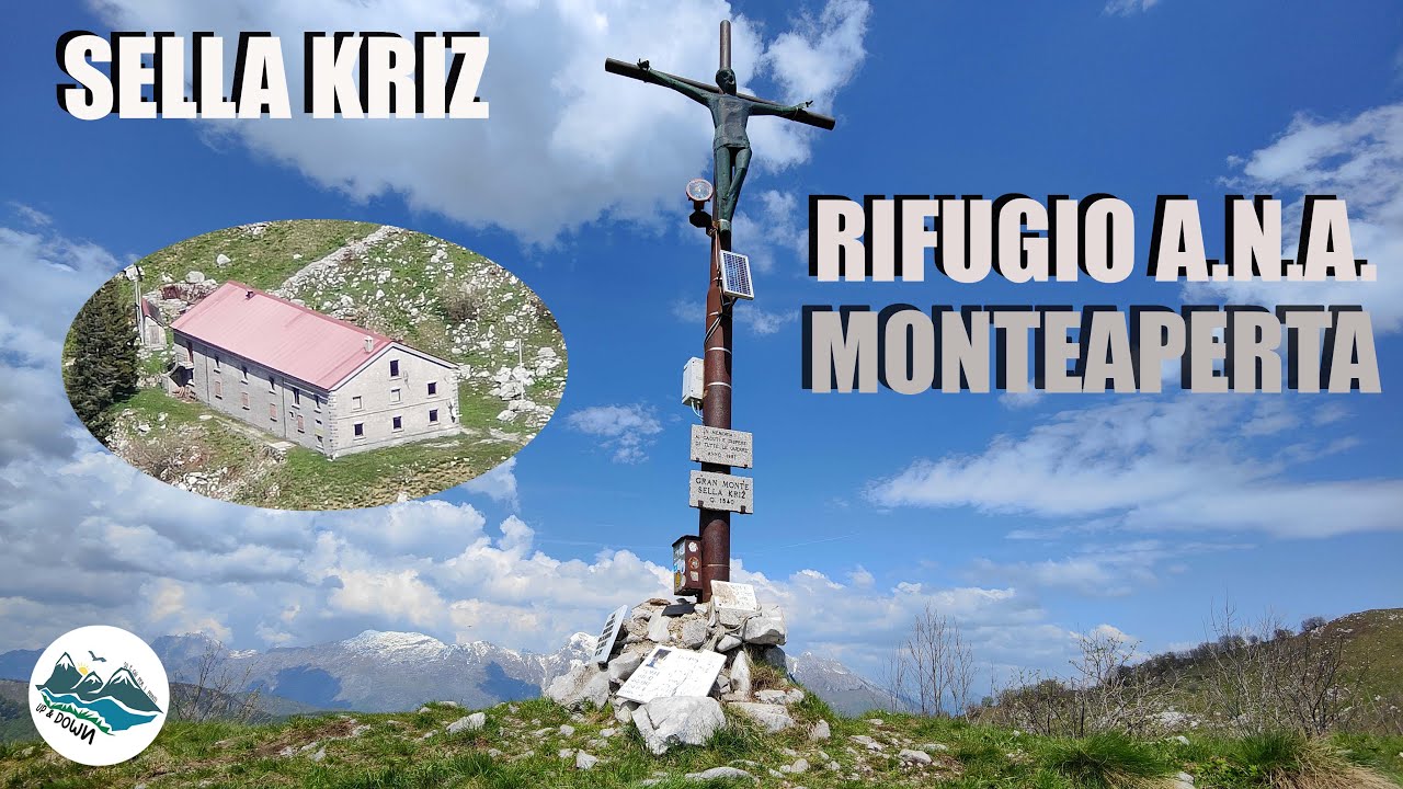 Sella Kriz e  rifugio A.N.A.  Monteaperta