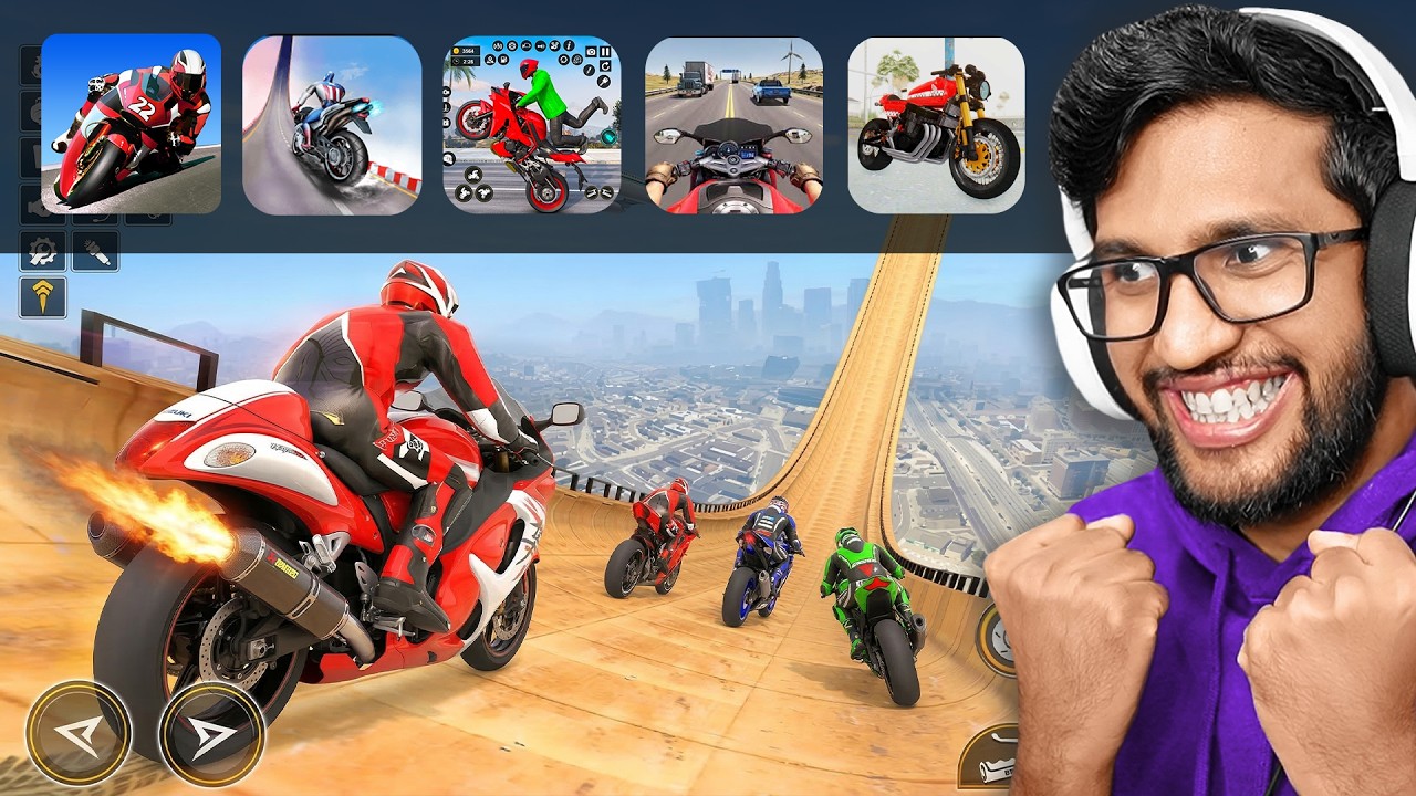 11 BEST BIKE RACING GAMES ! FREE ANDROID GAMES