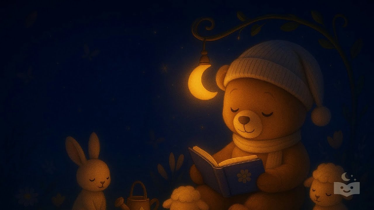 Teddy Bear's Gentle Garden Lullaby 🌙✨ | Sweet Bedtime Sleep by BrightTales Sleep