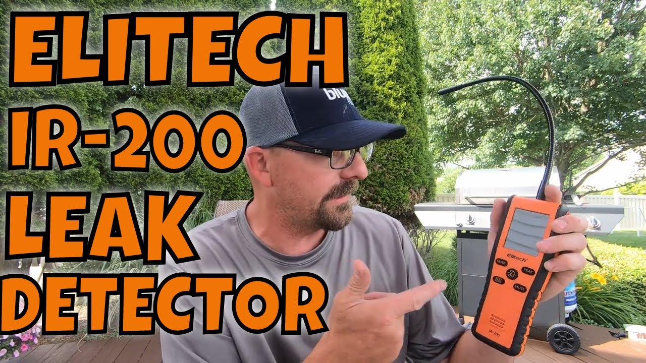 Elitech IR200 Heated Diode/Infrared Refrigerant Leak Detector.