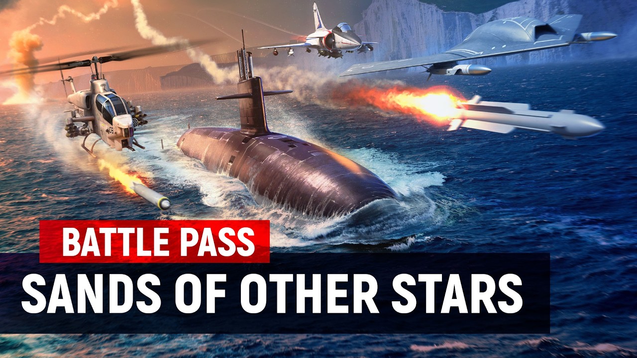 Боевой пропуск &laquo;Пески других звёзд&raquo; | Modern Warships