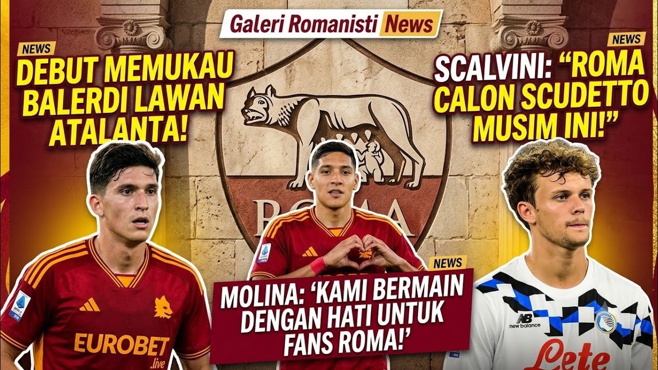 Balerdi&rsquo;s stunning debut - Scalvini's Roma are Scudetto contenders this season #asroma