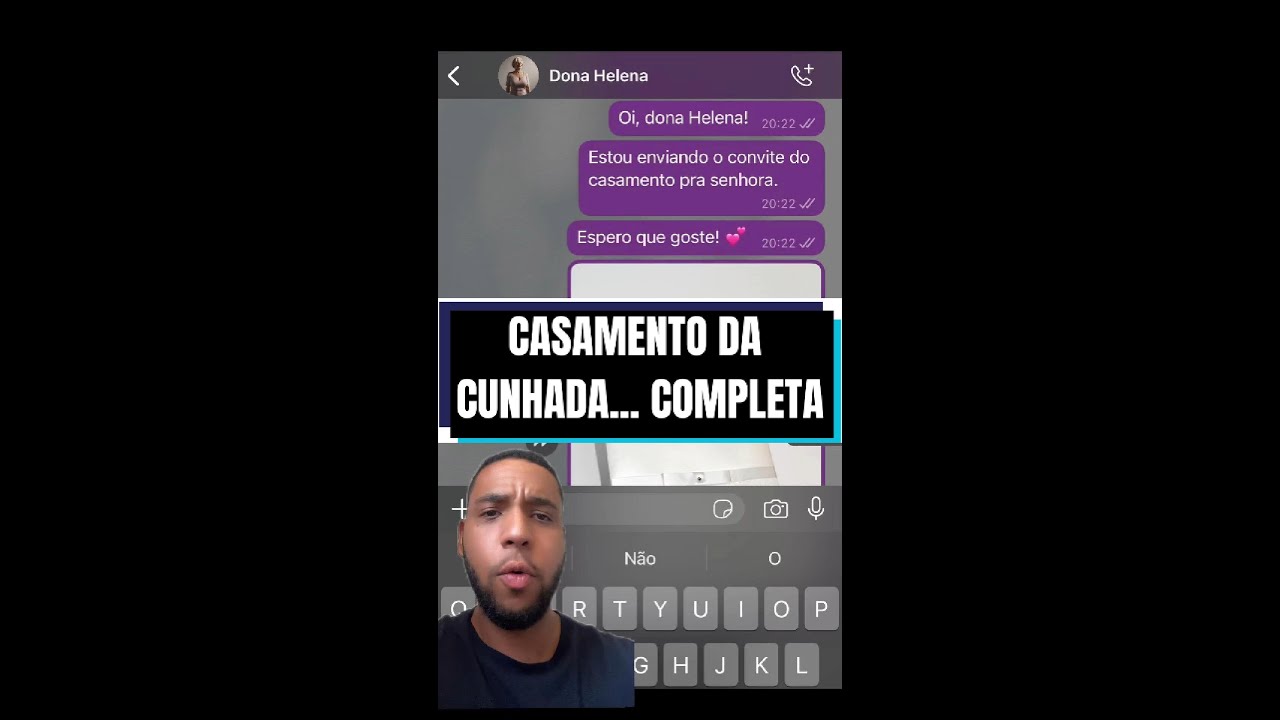 CASAMENTO DA CUNHADA - HISTÓRIA COMPLETA