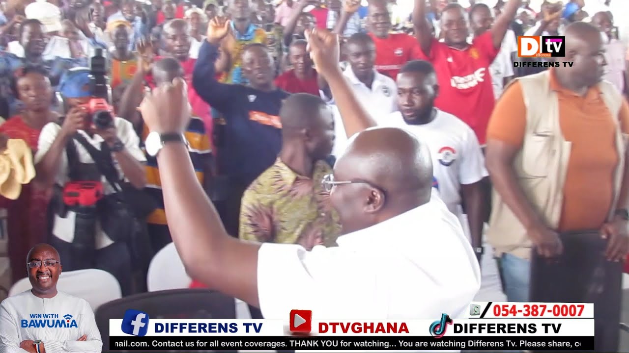 Sene West Constituents Show Overwhelming Support for Dr. Bawumia