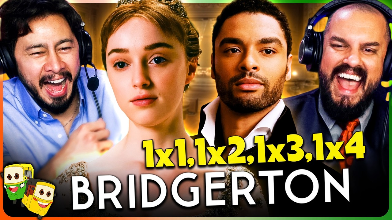 BRIDGERTON Season 1 Episodes 1-4 Reaction & Discussion! | Jonathan Bailey | Nicola Coughlan