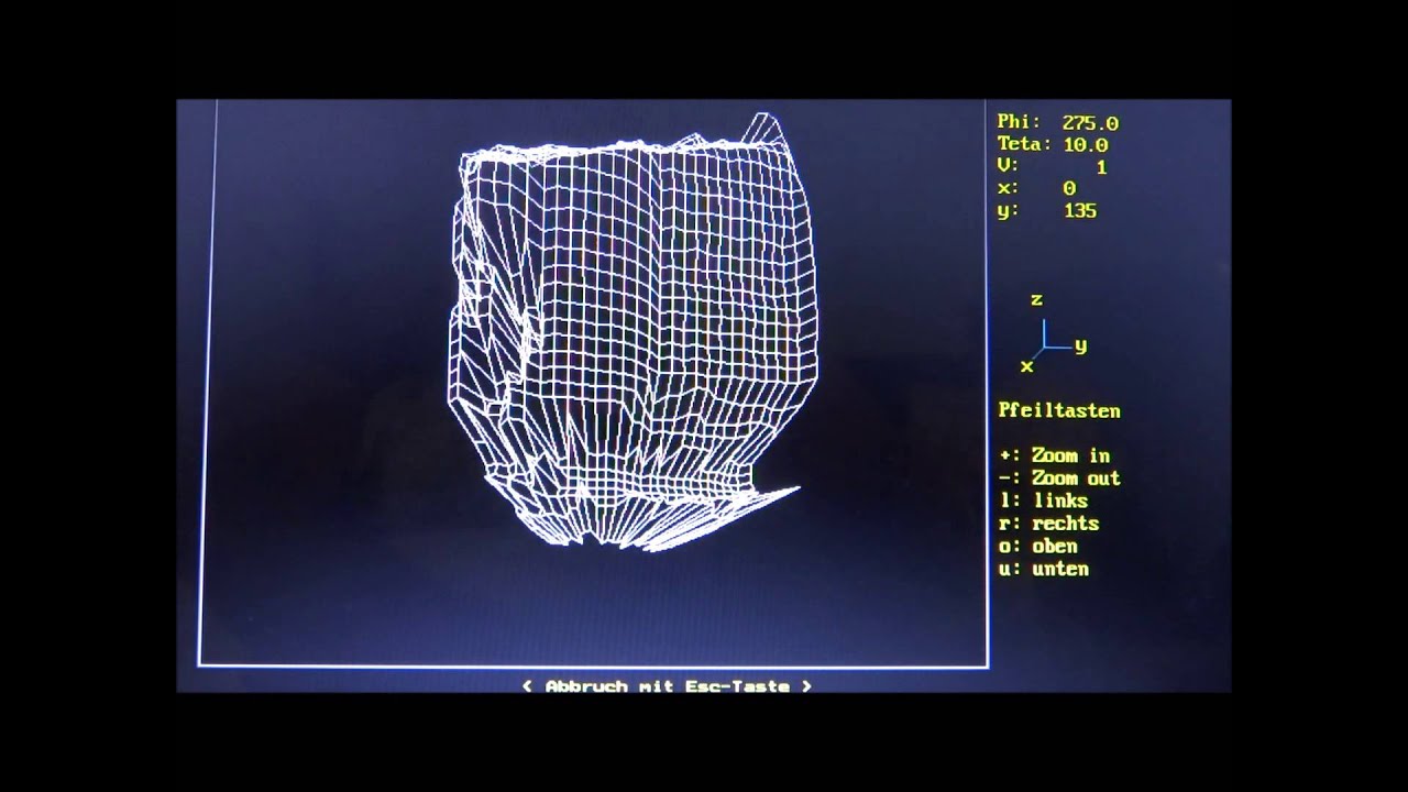 LIDAR with UT390b laser rangefinder and arduino - Laserscanner