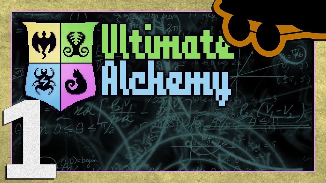 Ultimate Alchemy - Ep. 1 - First Automated Resources [STREAM ARCHIVE]