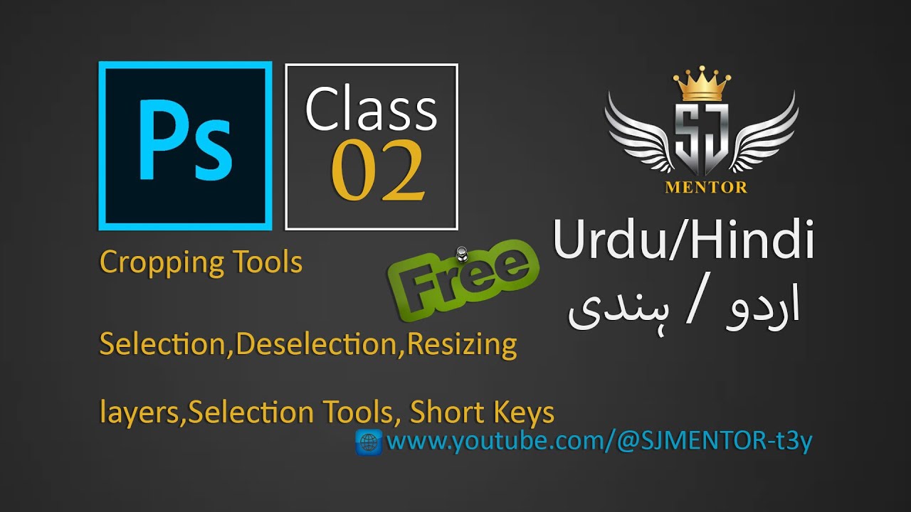 More Selections with short keys - Adobe Photoshop for Beginners - Class 2