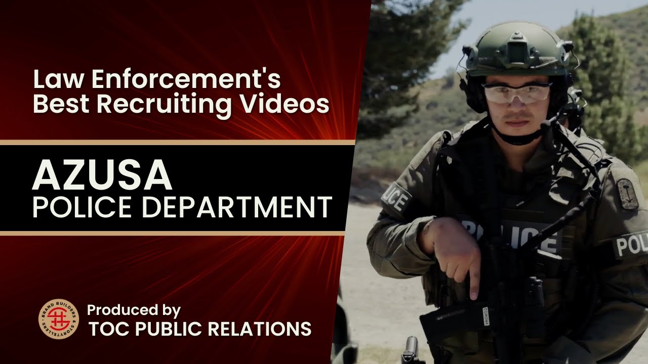 Looking For A Career in The Canyon City? The Azusa Police Department is Hiring