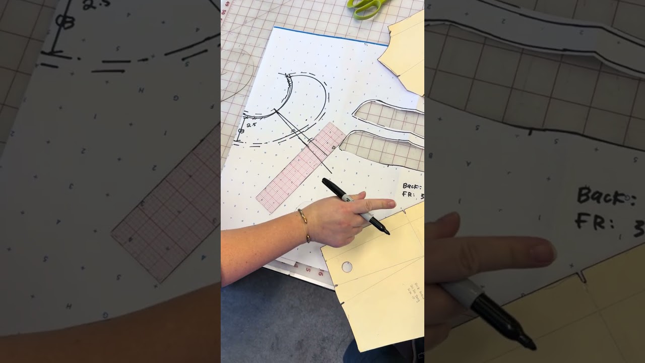 Drafting Flat Collar Pattern
