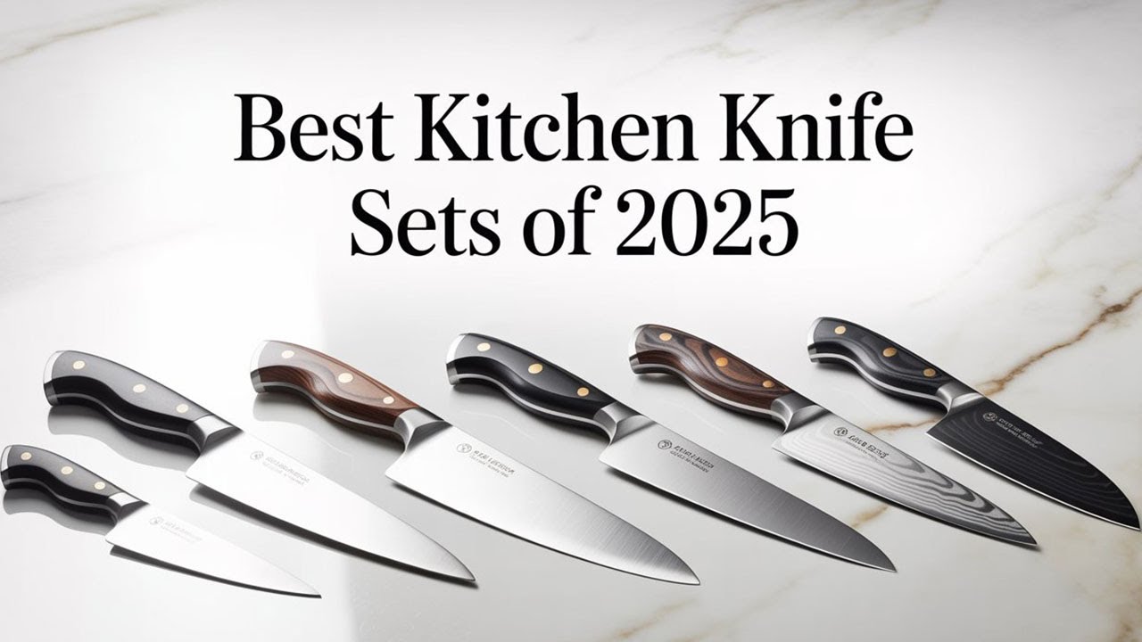 Top 5 Best Kitchen Knife Sets of 2025 | Best Knife Sets Review | Best Budget Knife Sets on Amazon