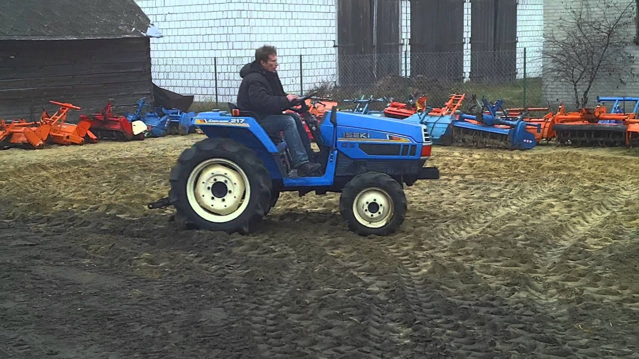 Iseki Tu 217 F mini traktor. www.traktorki.waw.pl