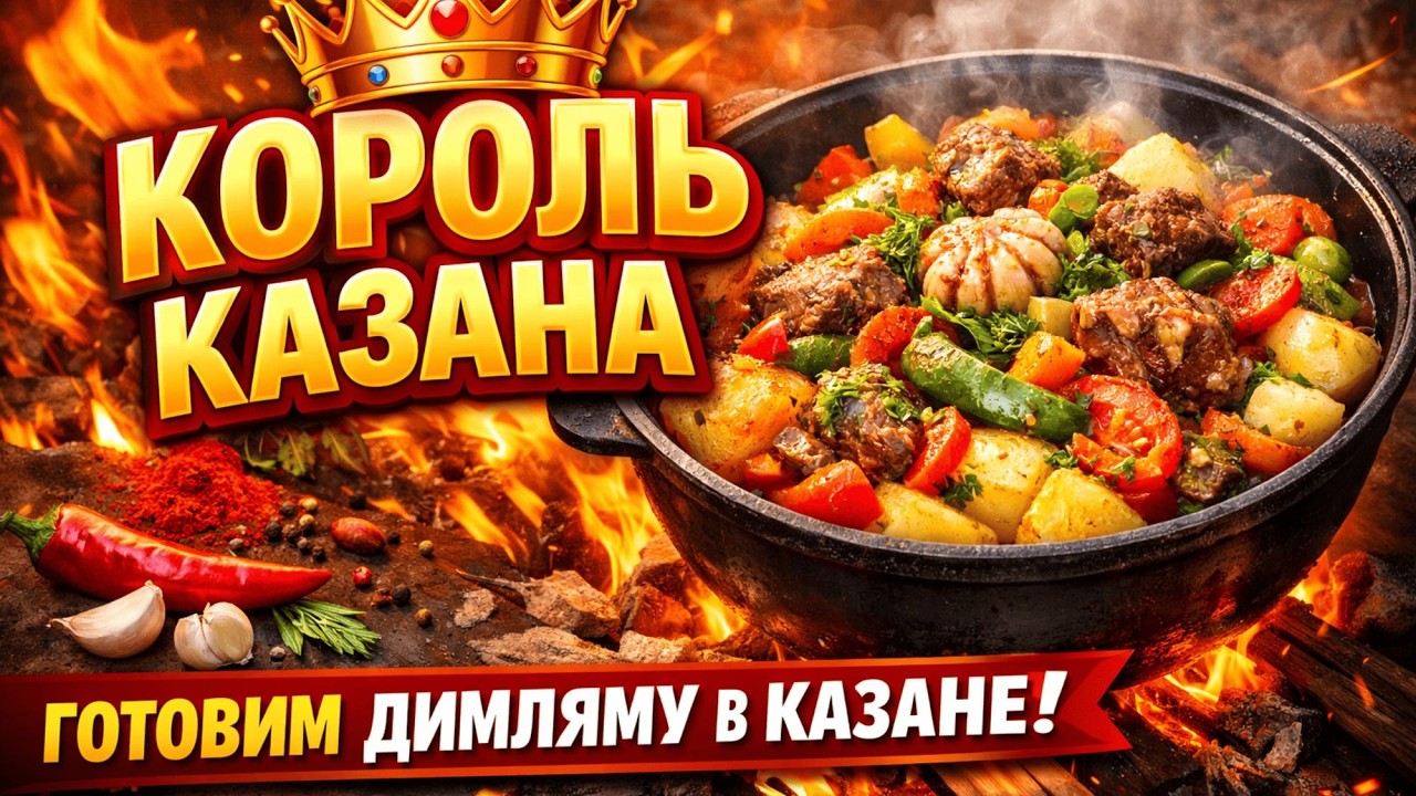 Узбекская димляма в казане 🔥 Рецепт из Узбекистана
