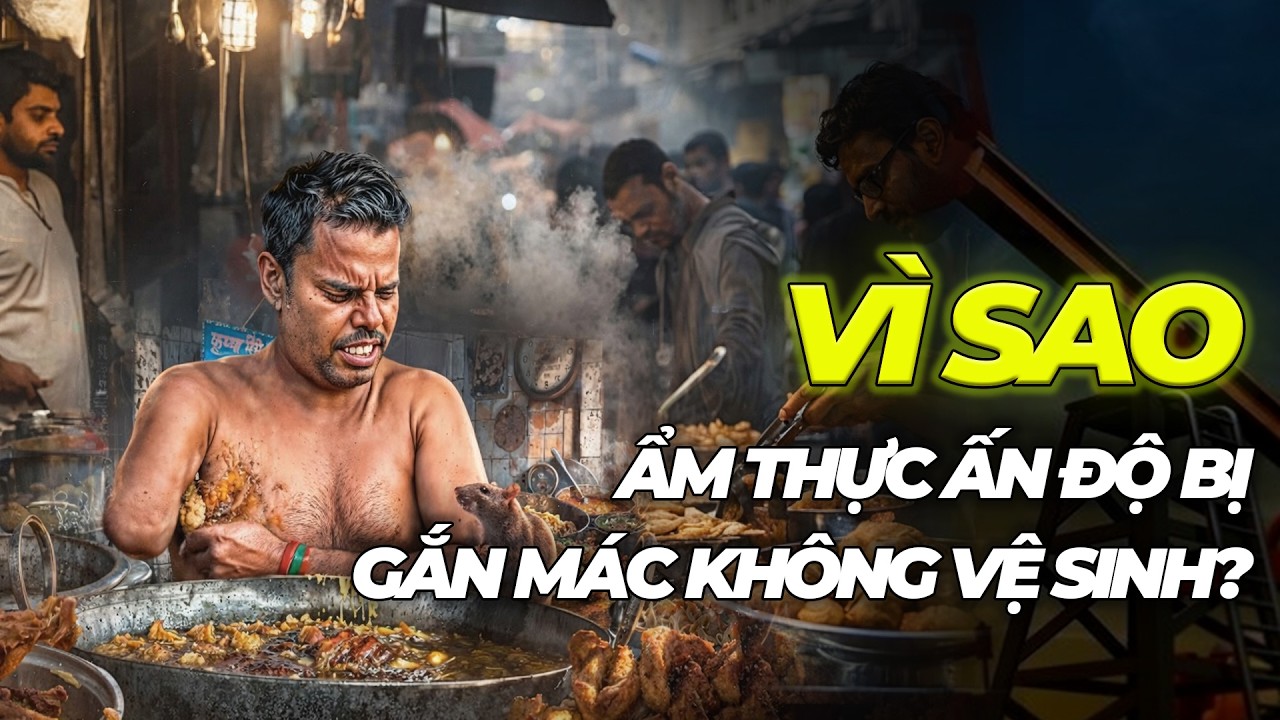 VÌ SAO ẨM THỰC ẤN ĐỘ BỊ GẮN MÁC KHÔNG VỆ SINH?