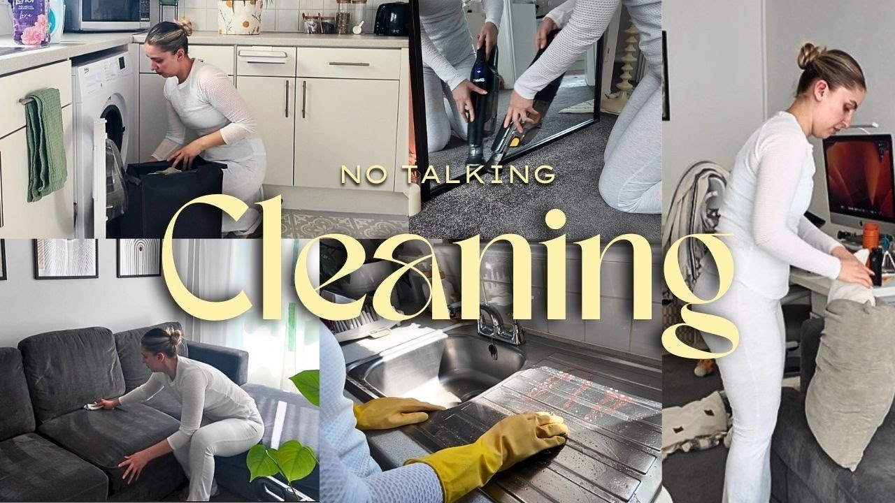 Extreme Deep Cleaning Motivation – Relaxing Music + Raw Cleaning Sounds
