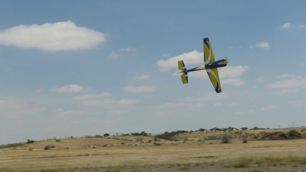 Pilot RC Laser 88 with GP 76 flown by Orel Zohar