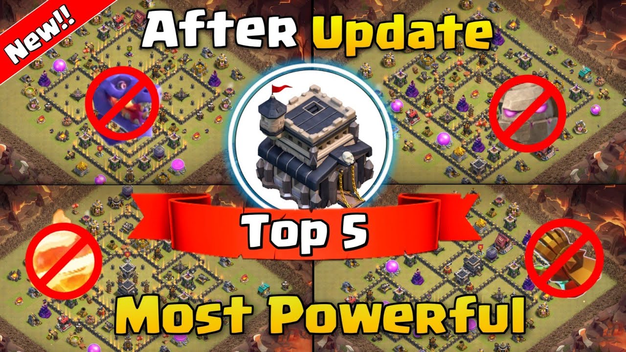 TOP 5! AFTER UPDATE New Best TH9 Base Layout + Copy Link 2025 | Th9 War Base | Clash of Clans