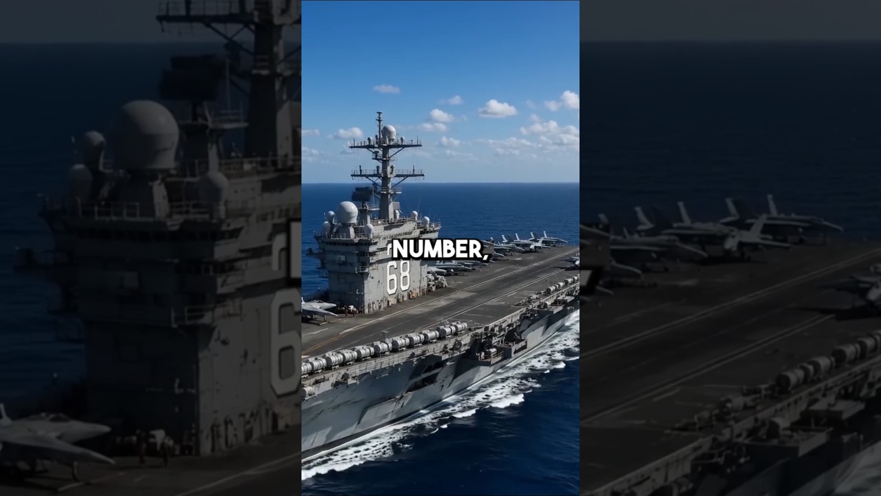 Why Does the U.S. Navy Paint Huge Numbers on Aircraft Carriers ✈️
