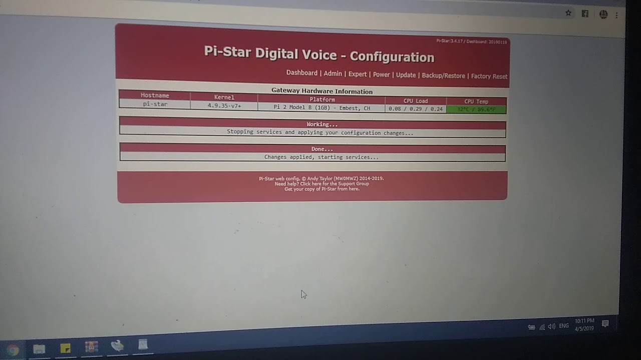 Pi-Star Repeater hat set up
