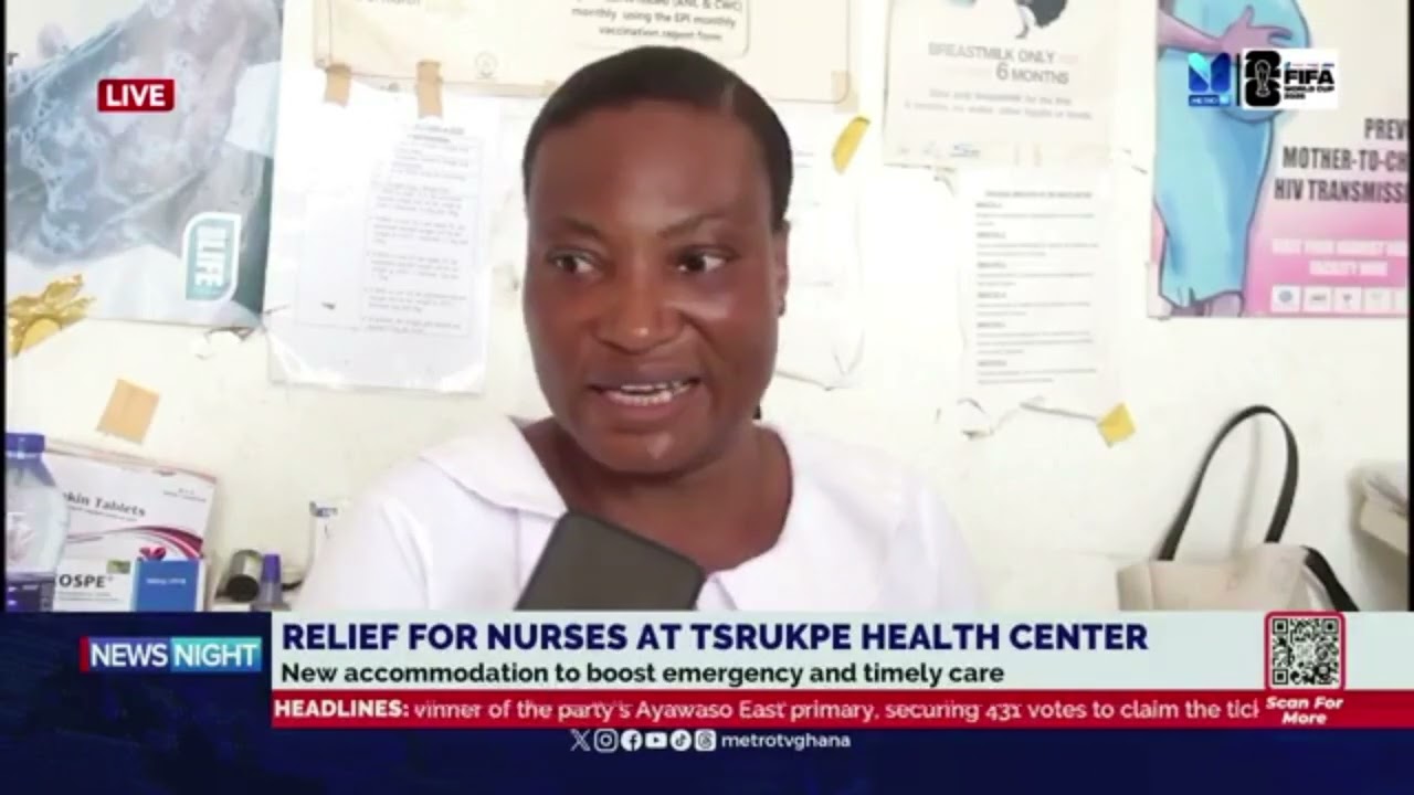 Relief for Nurses At Tsrukpe Health Centre. New Accommodation To Boost Emergency and Timely Care