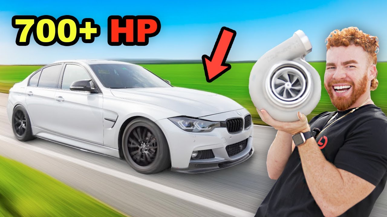 I Put a GIANT TURBO in my CHEAP, Abandoned BMW and its Insane!!