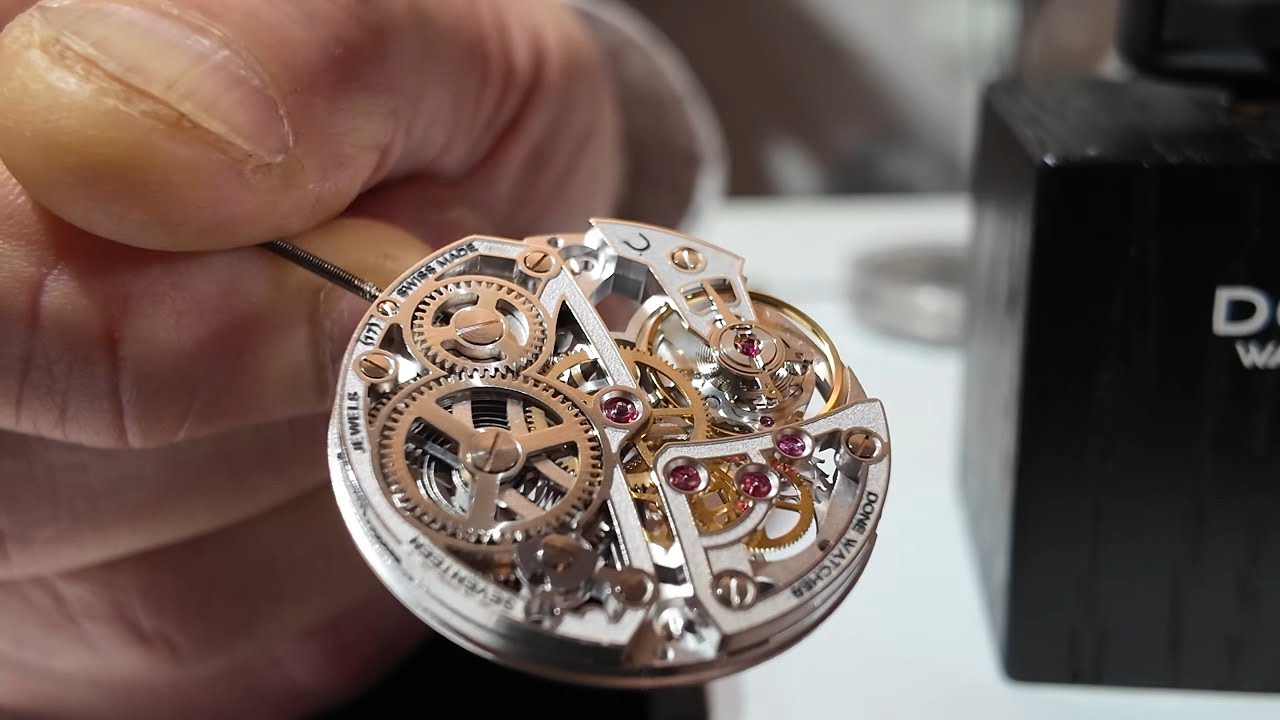 DONE Watches BO3 Mechanica Skeleton Unitas 6497, Grade 5 Titanium, ETA Movement, 44mm Case