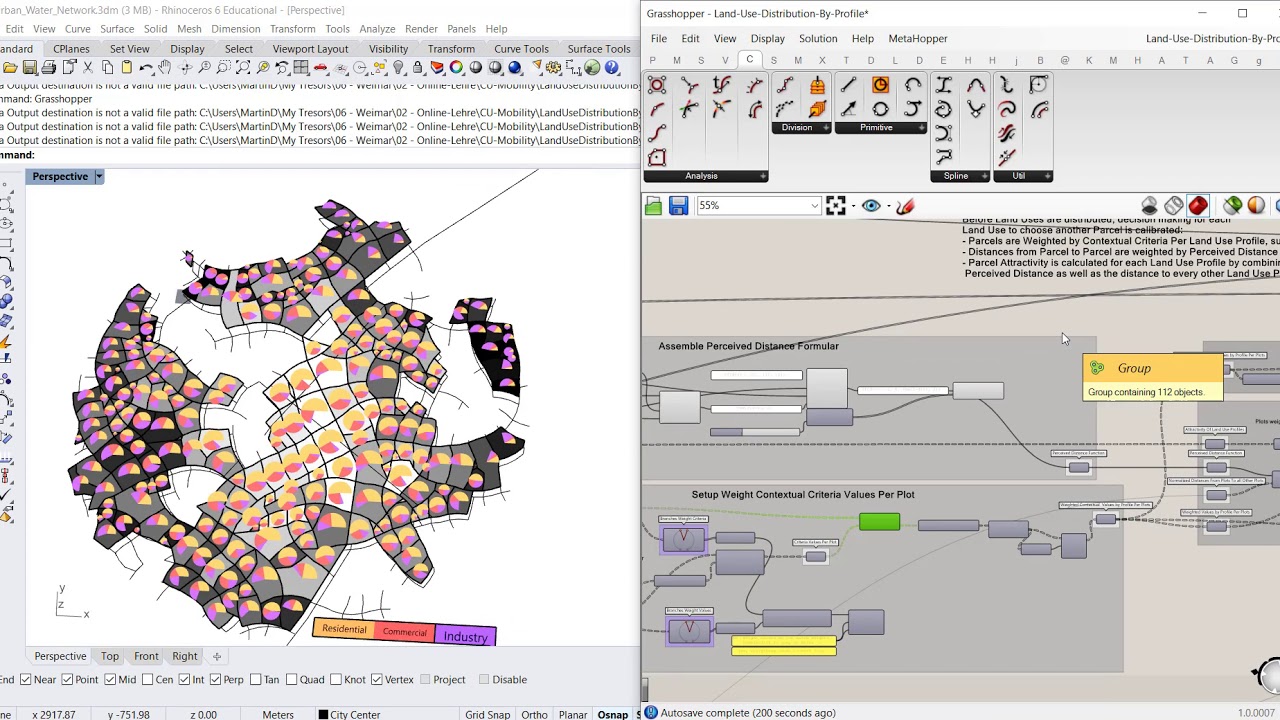 LUTS 07 :: Traffic & Land Use :: Land Use Distribution 01