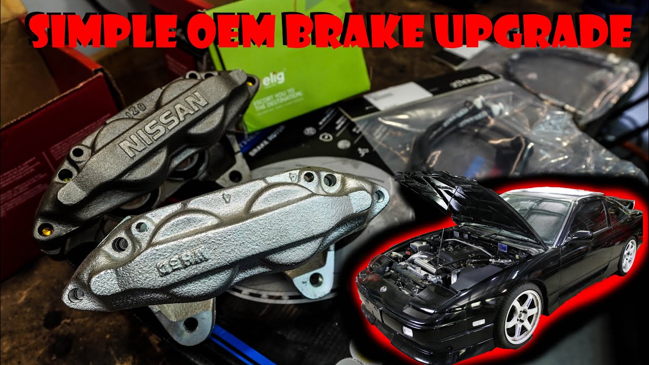 How To Do A 300ZX, S15 Silvia, R33 Skyline Brake Conversion On A S13, 180sx, Silvia, 240sx