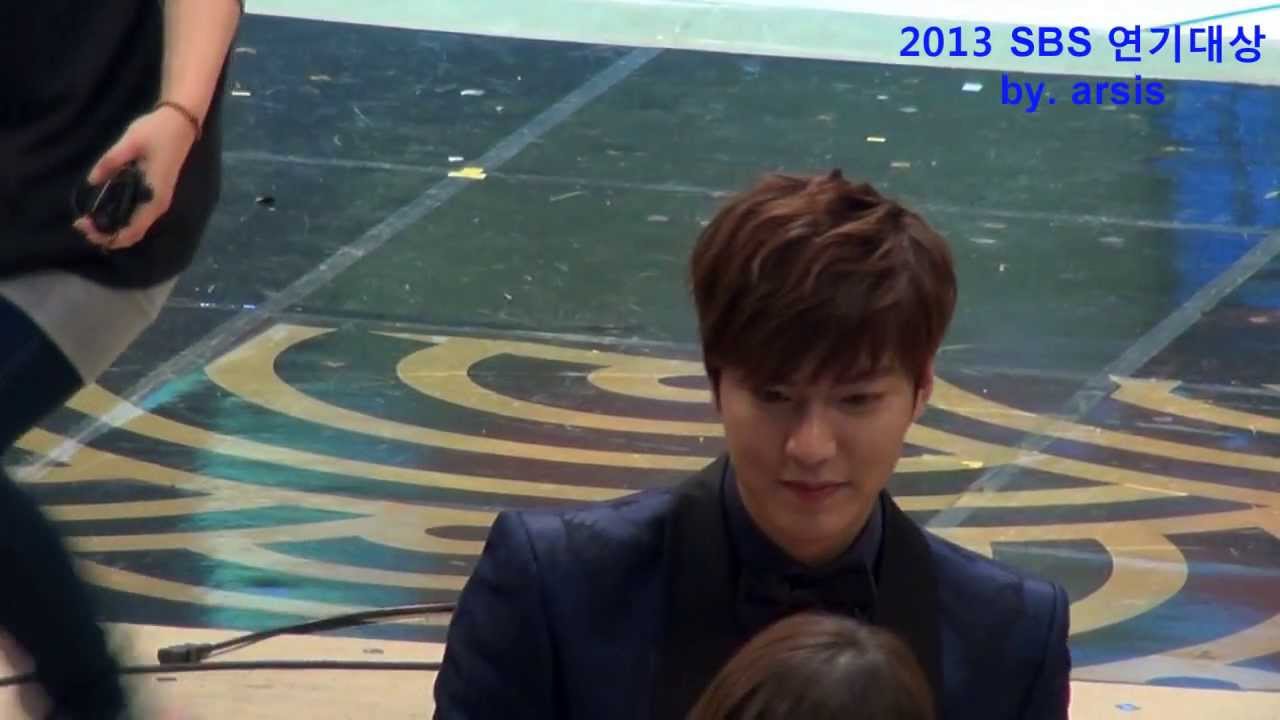 직캠) 2013 SBS 연기대상 - 이민호 5관왕 수상★ ( by. 아르시스)  수정영상