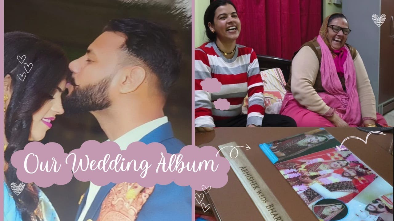 Shadi ki Album aa gayi 😍 Or inki Hasi nahi Ruk Rahi hai 😂