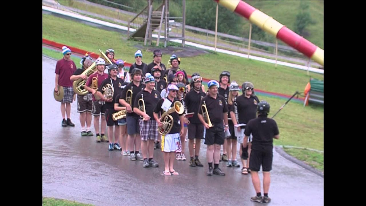 Cold Water Challenge 2014 Musikkapelle Fiss