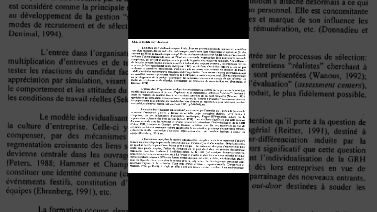 Travail pratique num&eacute;ro 1 de Gestion des ressources humaines