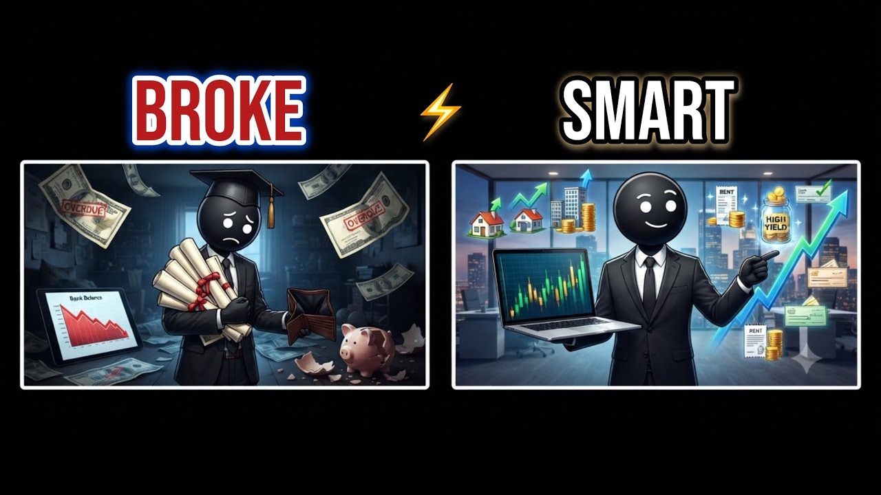 Why Smart People Stay Broke | 5 Money Mistakes Keeping Intelligent People Poor