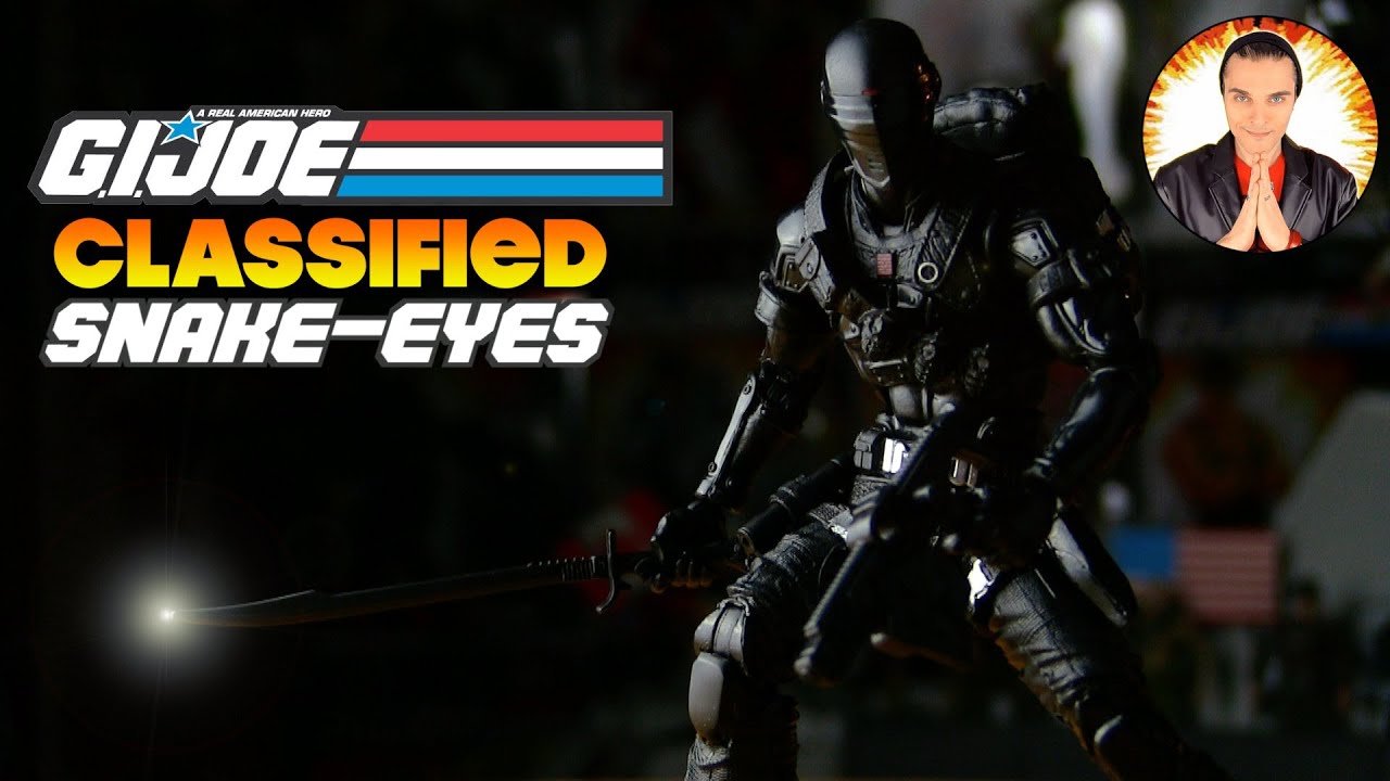 G.I. Joe CLASSIFIED: Фигурка SNAKE-EYES 6 дюймов (2020)