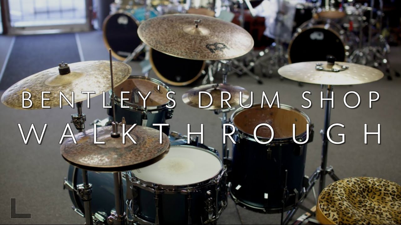 Bentley's Drum Shop Walkthrough - Drum Porn