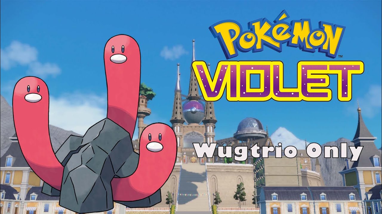 Can I Beat Pokemon Violet With Only Wugtrio? | No Items In Battle
