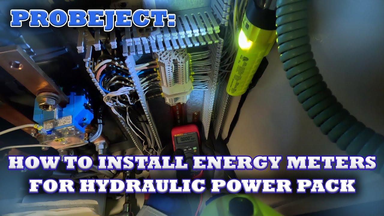 #ProbeJect! Installing Energy Meters for Hydraulic Power Pack ⚡ | Step-by-Step Onboard Setup
